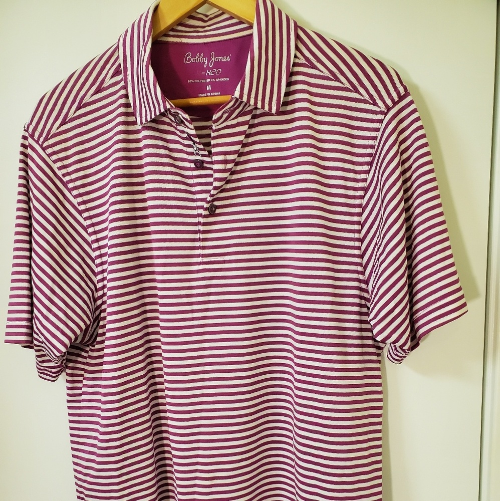Bobby jones short sleeve polo type shirt  H2O med